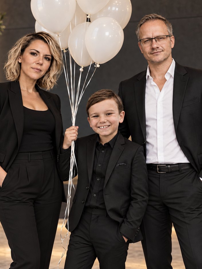 Sylwia, Łukasz i Kuba
